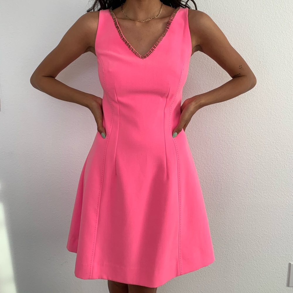 Lilly Pulitzer pink dress, size 0, lined